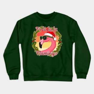 Fa La Flamingo Crewneck Sweatshirt